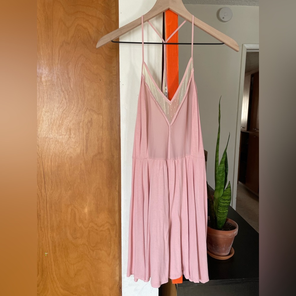 Dusty Pink flowy dress